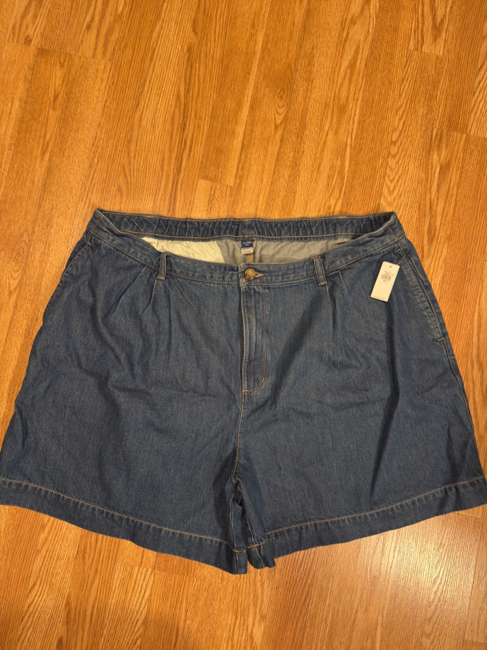 Old Navy Women’s Dark Blue Chino Jean Shorts